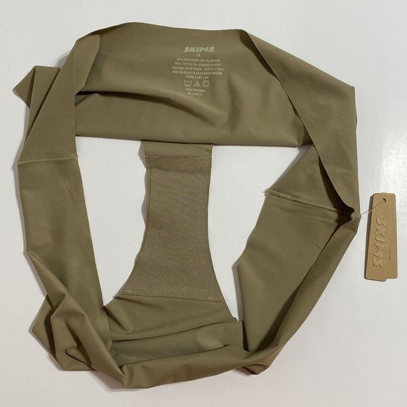 Skims Naked Cheeky Hipster Panty Panties Underwear Women's 3X Desert Beige NEW - Picture 9 of 12